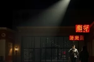 白夜书屋封面：极昼天光下的旧书铺门脸